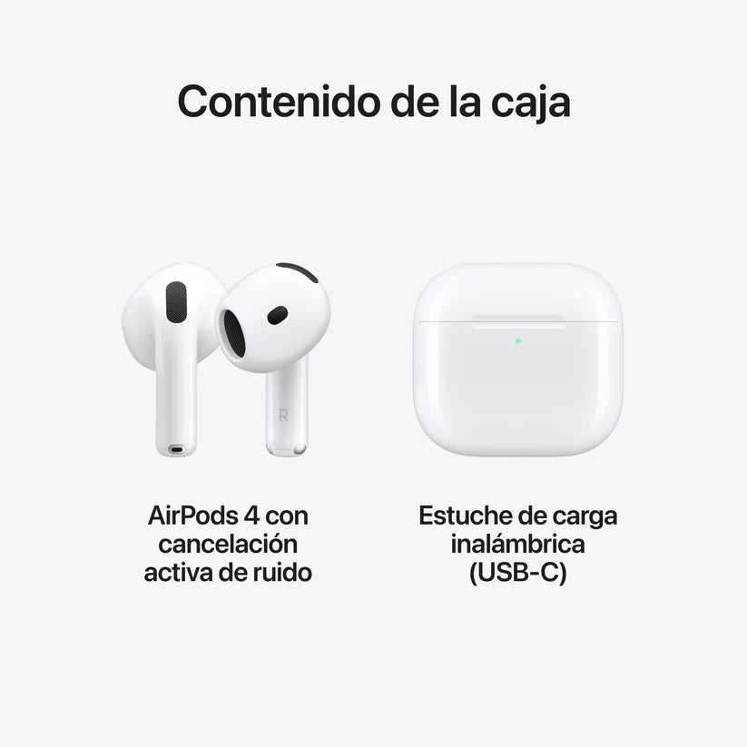 AirPods 4 Cancelación Activa de Ruido