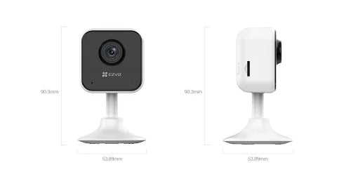 Mini Cámara Smart Wi-Fi EZVIZ H1c Full HD 2MP, 1080p / Detector de movimiento y humanos