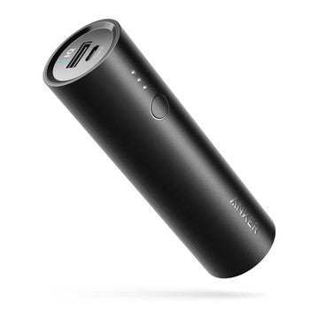POWER BANK ANKER POWERCORE (5000 MAH) WITH BUILT IN LIGHTNING CONNECTOR ? BLACK