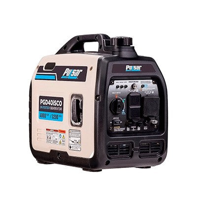 Generador Electrico A Gasolina Americano Pulsar 4000 Watt (4.0Kw) (Gasolina) (Inverter) (Silencioso 65Db) Sensor Co Sentry