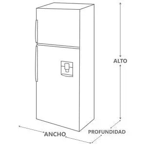 Refrigeradora Mabe Top Mount No Frost