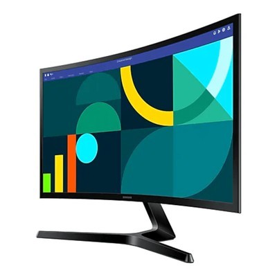 Monitor Samsung 24" Ls24D366Ganxza Hdmi/D-Sub /Curvo Fhd 1.920 X 1.080