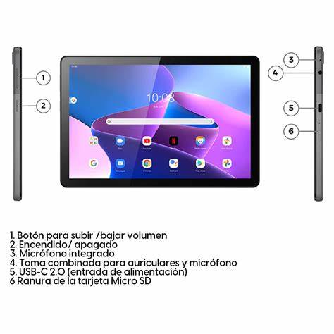 TABLET LENOVO M10 3ERA GEN 10.1″ 4GB 64GB