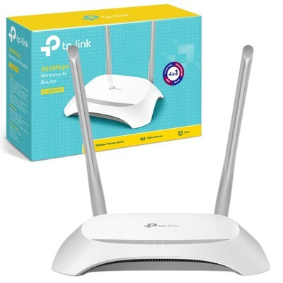 Router Tp-Link Tl-Wr840N 2.4Ghz: 300Mbps 10/100Mbps 2 Ant. Mod Access Point, Extensor Garantia 12 Meses