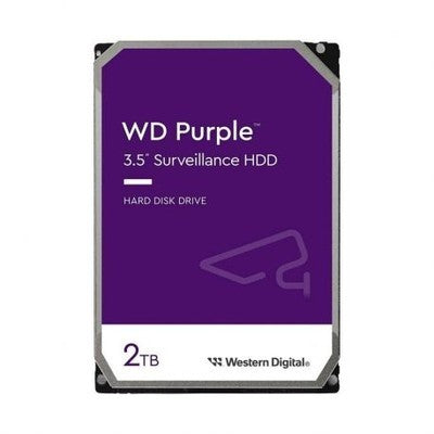 Disco Duro 2Tb Sata Western Digital Purple Wd23Purz 5400Rpm 3.5" 256Mb