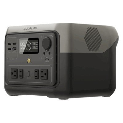 CENTRAL ELECTRICA PORTATIL / ESTACION POWERSTATION / POWER STATION ECOFLOW RIVER (288WH) - EFRIVER600-AM