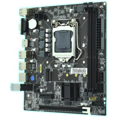 Mbo Golden/Foxconn H81 Intel 4Ta Y 5Ta Gen M-Atx Socket 1150 2*Ddr3 1600Mhz Hasta 16Gb Vga Hdmi Usb 3.0 Pci Express Gara