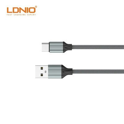 CABLE LDNIO LS442 2M 12W 2.4A USB-TC
