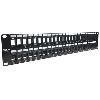 PATCH PANEL DE 48 PUERTOS RACK MODULAR