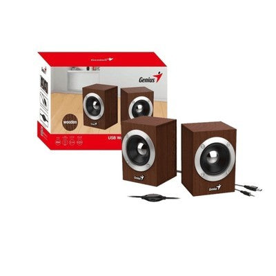 Parlante Genius Sp-Hf280 Usb Wood