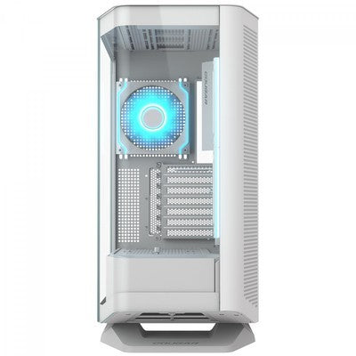 Case Gamer Cougar Fv270 Rgb White Mid Tower E-Atx Case, 420Mm Gpu Supported, Build-In Argb Pwm Fans, Breathe Streams, Pr