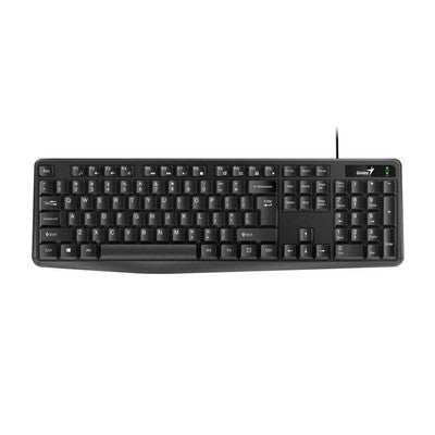 Teclado Genius Kb-117 Sp Bk Resistente Liquidos Garantia 12 Meses