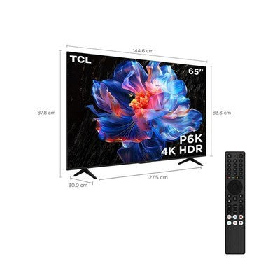Televisor Led 65" Tcl - Modelo 65P6K