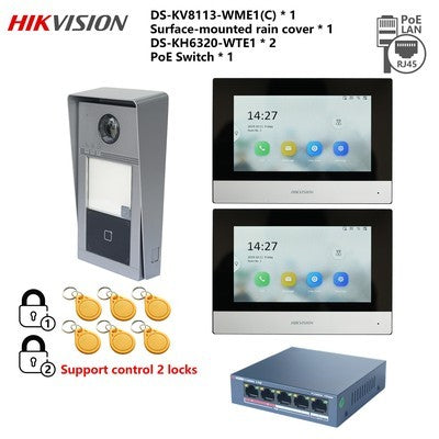 TERMINAL DE CONTROL DE ACCESO Y ASISTENCIA DE RED HIKVISION DS-K1T802 TCP/IP.