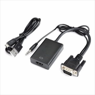 CABLE CONVERTIDOR VGA A HDMI CON AUDIO ANERA