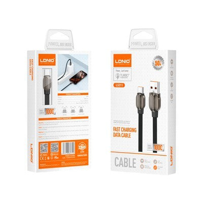 CABLE LDNIO LS211 1M 50W USB-IPH