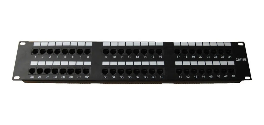 PATCH PANEL DE 48 PUERTOS RACK CAT5E