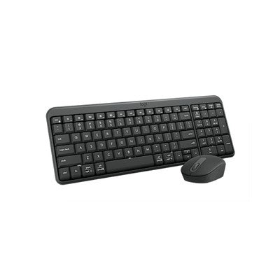 Teclado Logitech + Mouse Mk250 Compact Bluetooth Wireless Black 920013513