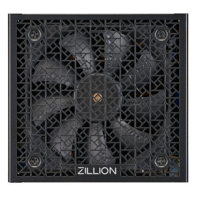FUENTE DE PODER SUPER FLOWER ZILLION FG 1050W 80+ GOLD, FULL MODULAR, ATX 3.1 / PCIE 5.0, W/12V-2X6 CABLE (2X8PIN - 16PIN NATIVE CABLES), POWER SUPPLY, FDB FAN, SF-1050Z12FG, BLACK VERSION | SKU PS-SF10Z7 - PS - PS-SF10Z7 - SUPERFLOWE - SF-1050Z12FG
