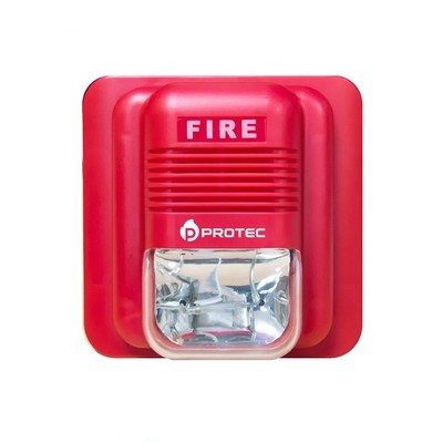 SIRENA FIRE CON ESTROBO MODELO T-FA-410