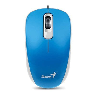 Mouse Genius Dx-110 G5 Celeste 3 Bot. Dpi 1200 Usb Garantia 12 Meses