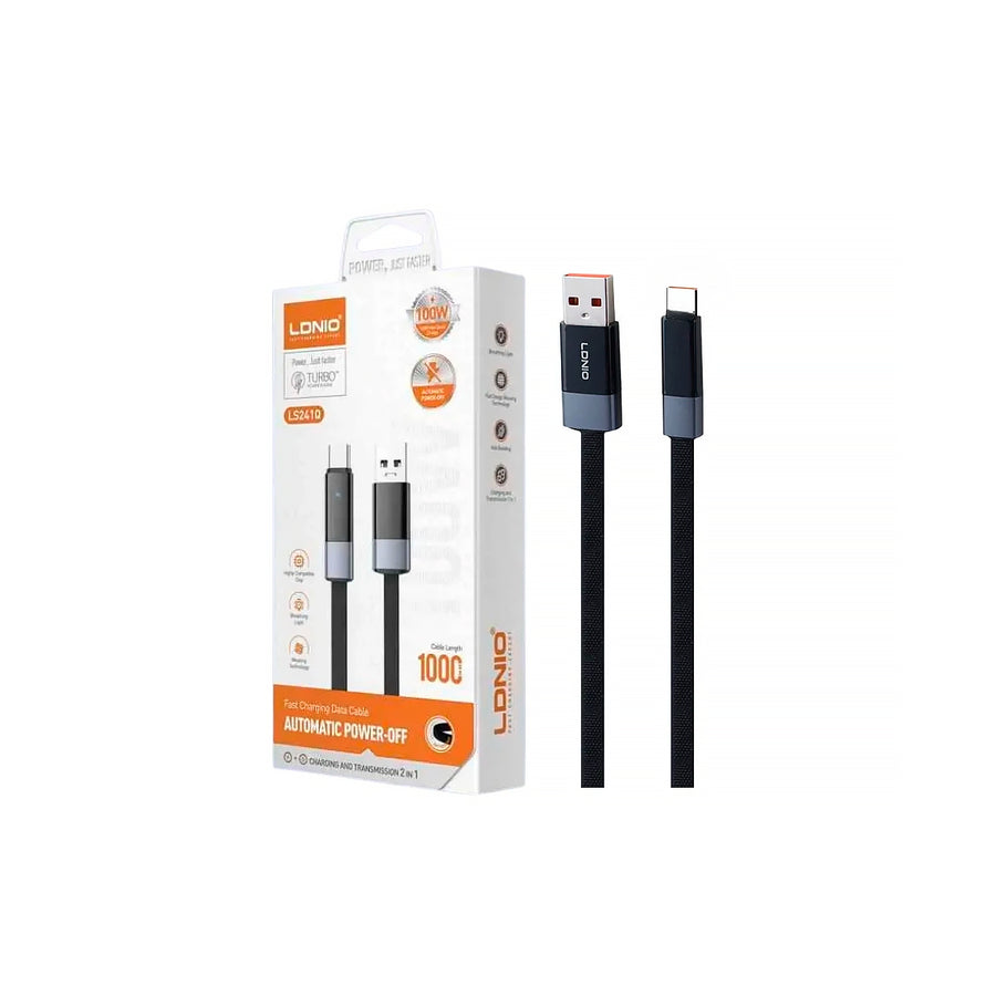 CABLE LDNIO LS241 1M 50W USB-TC