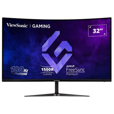 32" 180Hz Hd Gaming Monitor Curvo Velocidad De Refresco De 180 Hz Para