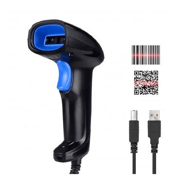 LECTOR CODIGOS DE BARRAS S50 2D LECTURA HASTA 10CM SUPPORT QR CODE PLUG AND PLAY GARANTIA 12 MESES