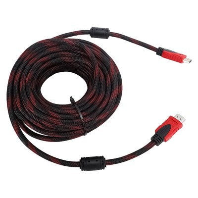 Cable Hdmi 5M 1080P Sc-502-5 Trenzado Bk/Rd