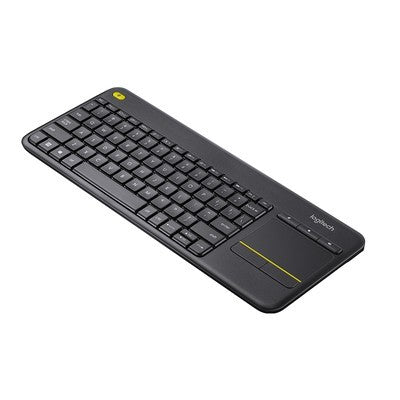 Teclado Logitech K400 Plus Wireless Keyboard Touch Black English (Must Be Purchased In Multiples Of 4) - New Factory Sea