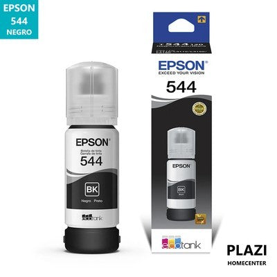 Tinta Epson 544 65Ml Negra Impr L3250 L1110 L3110 L3150 5190